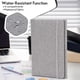 thumbnail image 2 of Funda Tríptica Para Agenda A5 Ejecutiva Impermeable Gris, 2 of 6