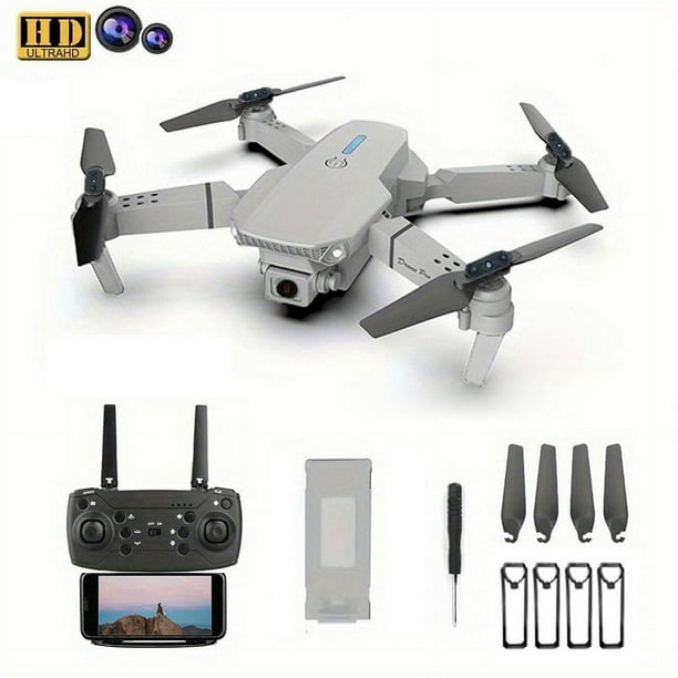 New E88 PRO Drone Professional HD Dual Camera Height Fixed Remote Control Foldable Quadrotor Helicopter Toys Perfect Gifts For Kids And Adults
