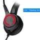thumbnail image 3 of Auriculares TelPal monoaurales con cancelación de ruido con cable y adaptador USB, 3 of 7