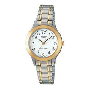 Reloj Analogo Plateado Casio Ltp-1128G-7B