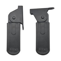 Magideal - Motocicletas Peguas Delanteras Delanteras Nylon Anti -Slip Scooters Footrests De Guardia De Guardado De Reemplazo Multifuncional , Agujeros Espaciados Agujeros Espaciados 5 Cm