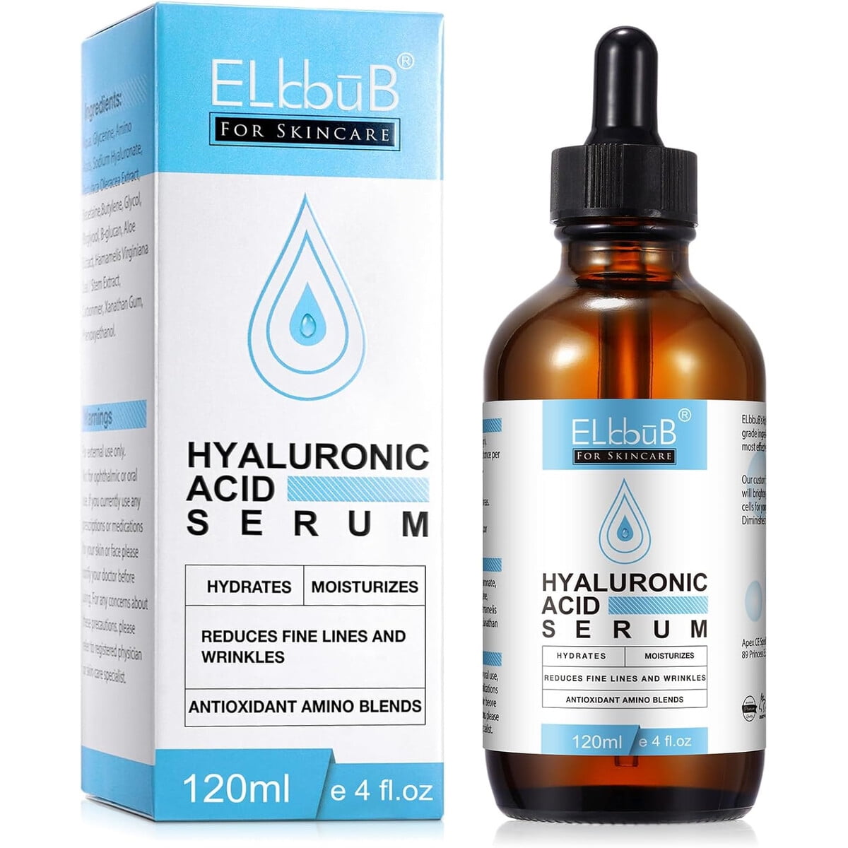 Sarum Facial Acido Hialuranico Elbbub 120ml Antiarrugas Hidratante