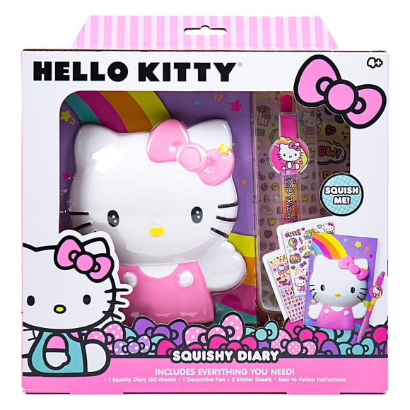 Squishy Diary, Horizon Group USA, Hello Kitty, crea tu propio
