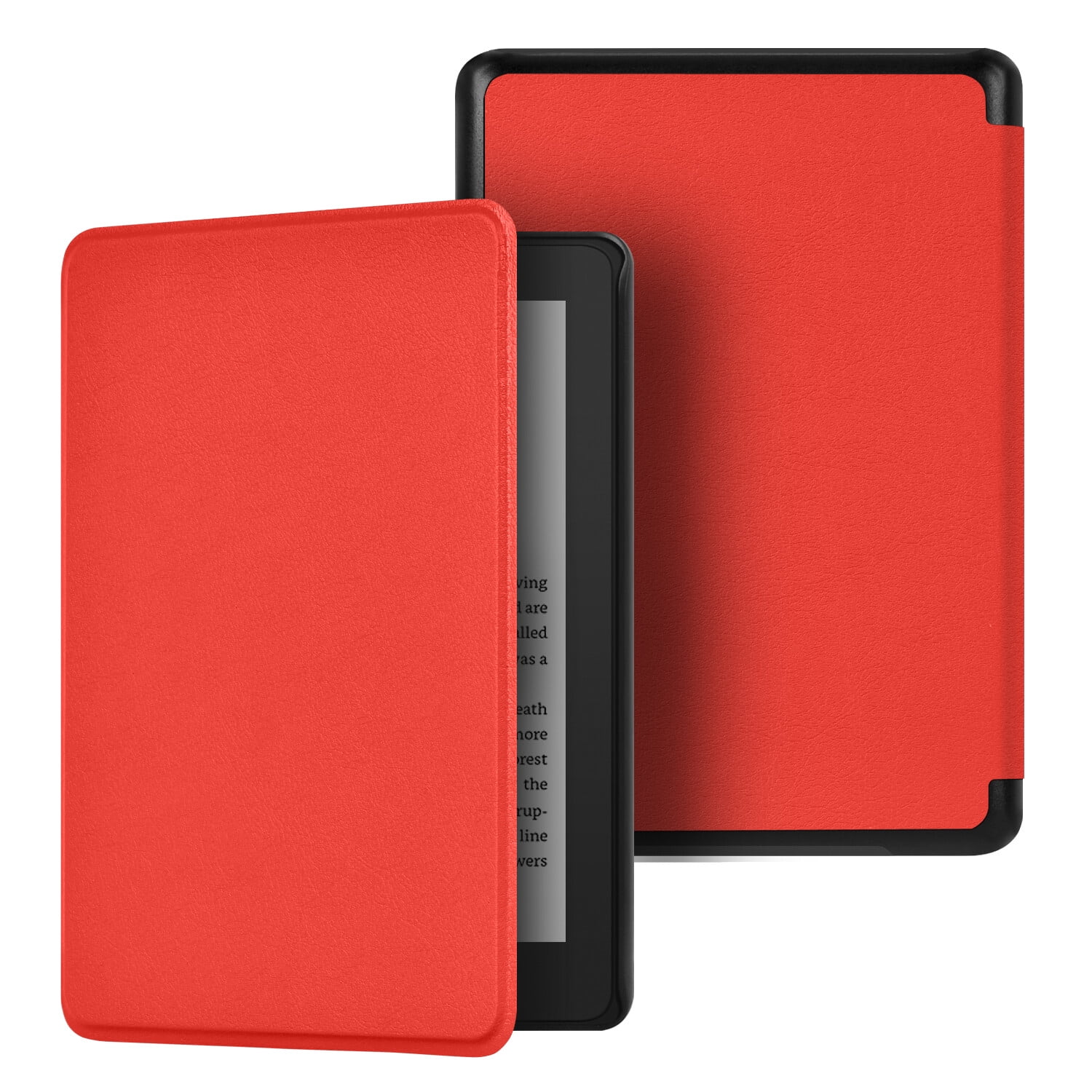 Funda Para Kindle Paperwhite 3/2/1 Gangxun De Cuero Pu Duro, Cierre Magnético Y Protección Total