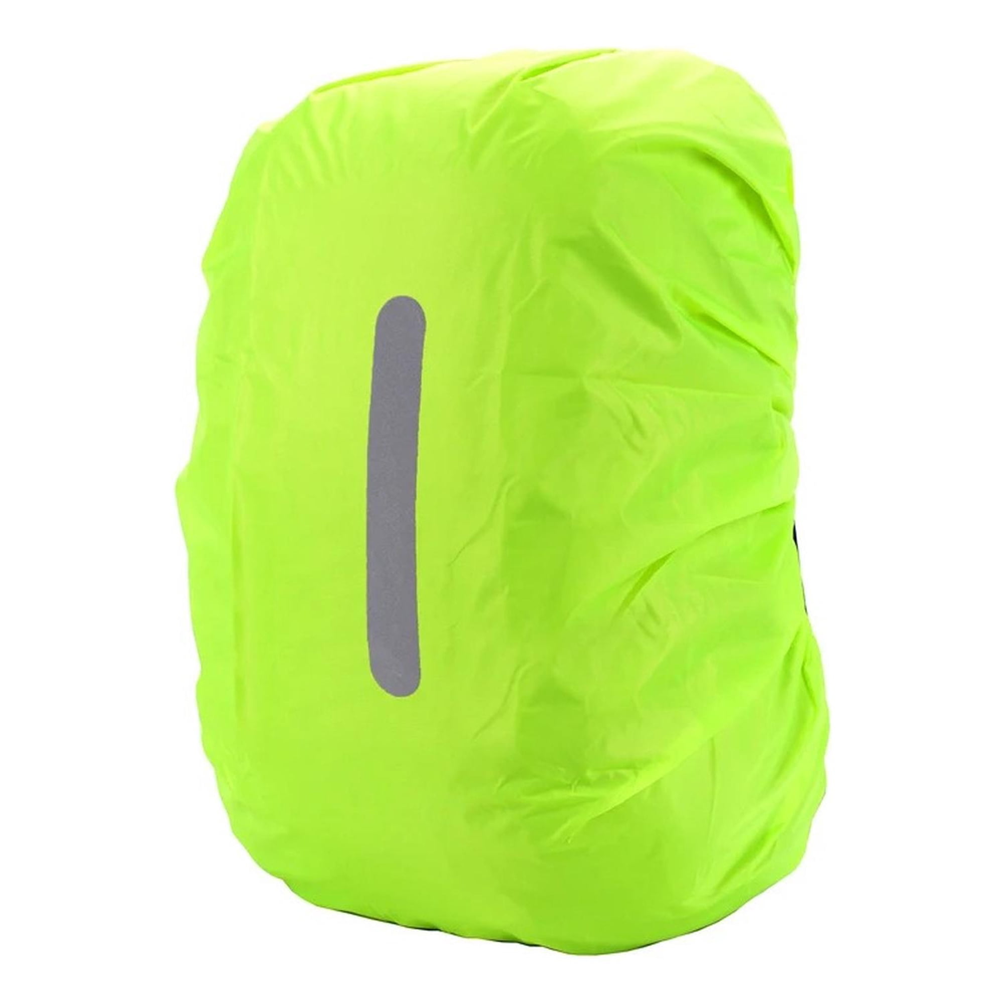 Genérica - Funda Cubre Mochila Impermeable Reflectante 30-40 Litros Amarillo