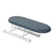 thumbnail image 1 of Tabla De Planchar Plegable Peque?a Con Pu?os Para Planchar, Escote Para El Hogar, Color Azul, 1 of 5