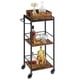 thumbnail image 1 of Carrito de cocina VASAGLE con bandeja extraíble de 3 niveles, 1 of 7