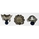 thumbnail image 1 of Cazoleta de cerámica para cachimba con cabezal de aluminio y cubierta antiviento desmontable, 1 of 1