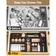 thumbnail image 3 of Set organizador de cajones KEMETHY, 25 unidades, plástico, para maquillaje, color negro, 3 of 7
