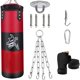 thumbnail image 1 of Set de saco de boxeo ZERUIDM sin relleno con vendas para manos y soporte, 1 of 6