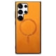 thumbnail image 1 of Magnetic Slim Case for Samsung Galaxy S23 Ultra with Camera Guard & Anti-Scratch Back Yellow, 1 of 6