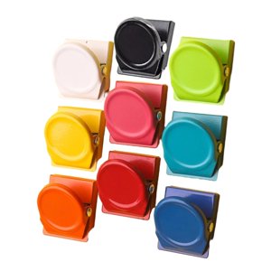 Bothyi - 9 Piezas Clips Magnéticos Imanes De Nevera Para Pizarra Blanca Hogar Cocina Aula