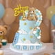 thumbnail image 5 of Set de 28 piezas para decoración de pastel con oso azul para baby shower, 5 of 5