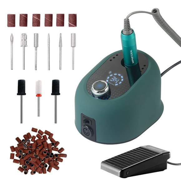 Taladro de uñas Electric Pro MPNETDEAL con pantalla LED y 8 bits