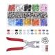 thumbnail image 4 of Kit De Sujetadores A Presión 100 Broches Huecos 100 Broches Sólidos Amplia Aplicación Durable, 4 of 5