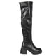thumbnail image 1 of Bota Larga Mujer Ecocuero 27 Yassne Negro, 1 of 5
