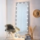 thumbnail image 3 of Hollywood Full Length Mirror with Lights Full Body Vanity Mirror with 3 Color Modes Lighted Standing Floor Mirror for Dressing Room Bedroom Wall Mounted Touch Control Silver 63"x24", 3 of 3