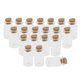 thumbnail image 5 of 20Pcs 7ml Mini frascos vacíos de botellas de vidrio transparente con tapones de corcho para almacenamiento, 5 of 5