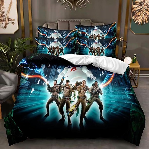 Ghostbusters Bedding Set 3D printed film characters Cover Duvet Single Twin Full Queen King Size Bed Set