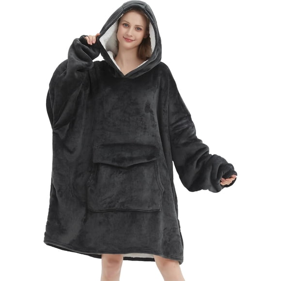 Polerón Manta Fiosnow Oversize 100% Polyester