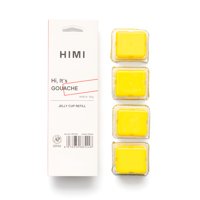 Himi Recarga Gouache 4 Unidades 30G Lemon Yellow