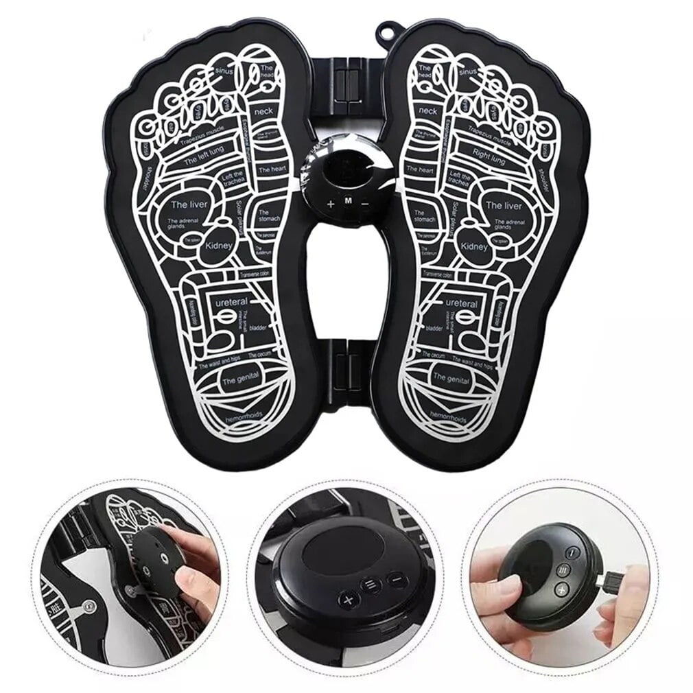 Kimale - Electro Estimulador Ems Masajeador Impulsos Eléctricos Pies