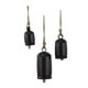 thumbnail image 2 of Campanas Decorativas de Vaca XL de Metal Negro Inspiradas en el Tíbet Deco 79, 2 of 9