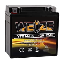 Batería Weize Ytx14-Bs De Alto Rendimiento 14Ah 12V