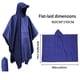 thumbnail image 4 of 6MSKS Chaqueta de lluvia para adultos talla grande con capucha, Chaqueta de lluvia, Chaqueta táctica para adultos para camping, senderismo, viajes y actividades al aire libre, 4 of 5