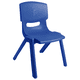 thumbnail image 1 of Silla Infantil Plastica Azul, 1 of 1