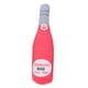 thumbnail image 2 of Botella De Champán Grande Juguete Para Mascotas Squeaker Cachorro Burlas Juguete Mascota Masticar Felpa Rosa, 2 of 5