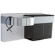 thumbnail image 1 of Soporte para secador de pelo autoadhesivo de pared para plancha de pelo con almacenamiento de ABS para guardar cepillos y accesorios de peinado. Fuerte adhesivo con bridas de silicona., 1 of 8