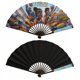 thumbnail image 5 of Iwájú Abanico Plegable Chino, Abanico de Mano de Poliéster Plegable, Abanicos para Baile Fiesta Hogar, Adecuado para Hogar, Oficina, Fiesta, 5 of 6