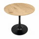 thumbnail image 1 of Mesa Comedor Redonda Tulip Wood 80cm Diametro Negra, 1 of 5