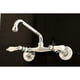 thumbnail image 4 of Grifo de cocina Kingston Brass KS513C para montaje en pared, cromo pulido, 4 of 5