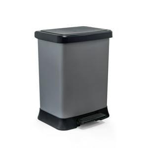 Basurero De Pedal Con Porta Bolsa 40 Lts Lexuss Reyplast