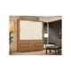 thumbnail image 4 of Clóset Arbo 2 Puertas 6 Cajones 1Z Amendoa Touch Off Café - Blanco, 4 of 5