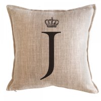 Tuyo Print - Cojín Letra Corona J 45X45