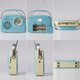 thumbnail image 5 of Radio portátil Bingxue AM/FM Bluetooth con batería azul, 5 of 9