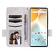 thumbnail image 2 of Funda Cartera para BLU Bold K50 Tapa Flip con Ranuras y Soporte Blanco, 2 of 5