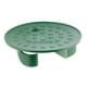 thumbnail image 1 of Tapa de caja de válvulas Groundtopper, PVC verde, 19 x 19 x 4,8 cm, redonda, 1 of 1