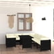 thumbnail image 3 of Conjunto De Jardín Lounge Casafoyer Poliratán 9 Piezas Negro, 3 of 3