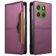 thumbnail image 1 of Funda Billetera para [Motorola Moto Edge 70] Tarjetero Magnético Soporte Morado, 1 of 6