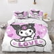 thumbnail image 1 of x397 Bed SheetsAnime Duvet Cover Bedding Set, Soft Microfiber Duvet Cover Set Quilt Cover with Zipper Closure for Kids Teens Adults 3-Piece Bedding Set (1 Duvet Cover + 2 Pillow Shams) nj397, 1 of 5
