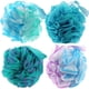 thumbnail image 1 of Esponjas de baño Chuya, 280 g, paquete de 4 esponjas de ducha exfoliantes, 1 of 3