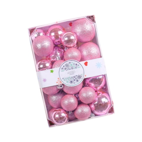 Bothyi - 26 Adornos Navideños Con Forma De Bola, Adornos Decorativos Para Bodas, Fiestas Y Oficinas