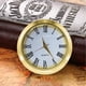 thumbnail image 4 of Inserto de reloj mini HILLHOME de 37 mm, bisel dorado, números romanos, cuarzo, 4 of 7