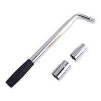 Magideal - Llave De Tuercas Telescópica, Herramienta Extensible Para Reparación De Neumáticos, Llave De Tuercas Portátil Y Resistente Para Vehículos Recreativos,