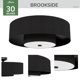 thumbnail image 5 of Ventilador de techo Hunter 76 cm LED con control remoto negro, 5 of 9