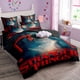 thumbnail image 1 of Stranger Things Quilt Set 3-piece 3D printed cartoon anime bed, 1 of 1